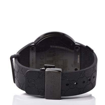 Gucci Stainless Steel Rubber 45mm Digital I-Gucci Web Watch Black 5 of 8