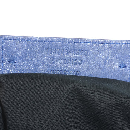 Balenciaga Agneau Classic Hardware City Bleut Bleu Glacier 7 of 7