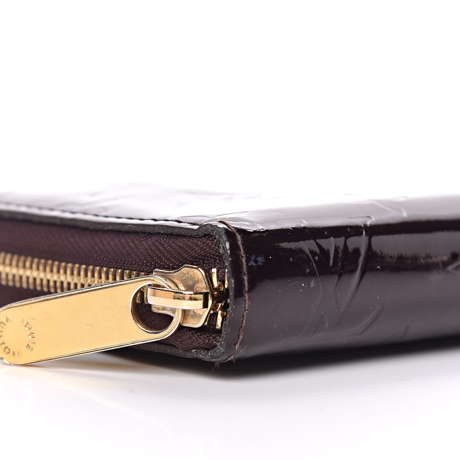 Louis Vuitton Vernis Zippy Wallet Amarante 7 of 11