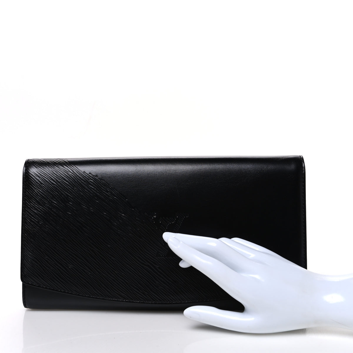 Louis Vuitton Epi Opera Pochette Egee Clutch Black 2 of 7