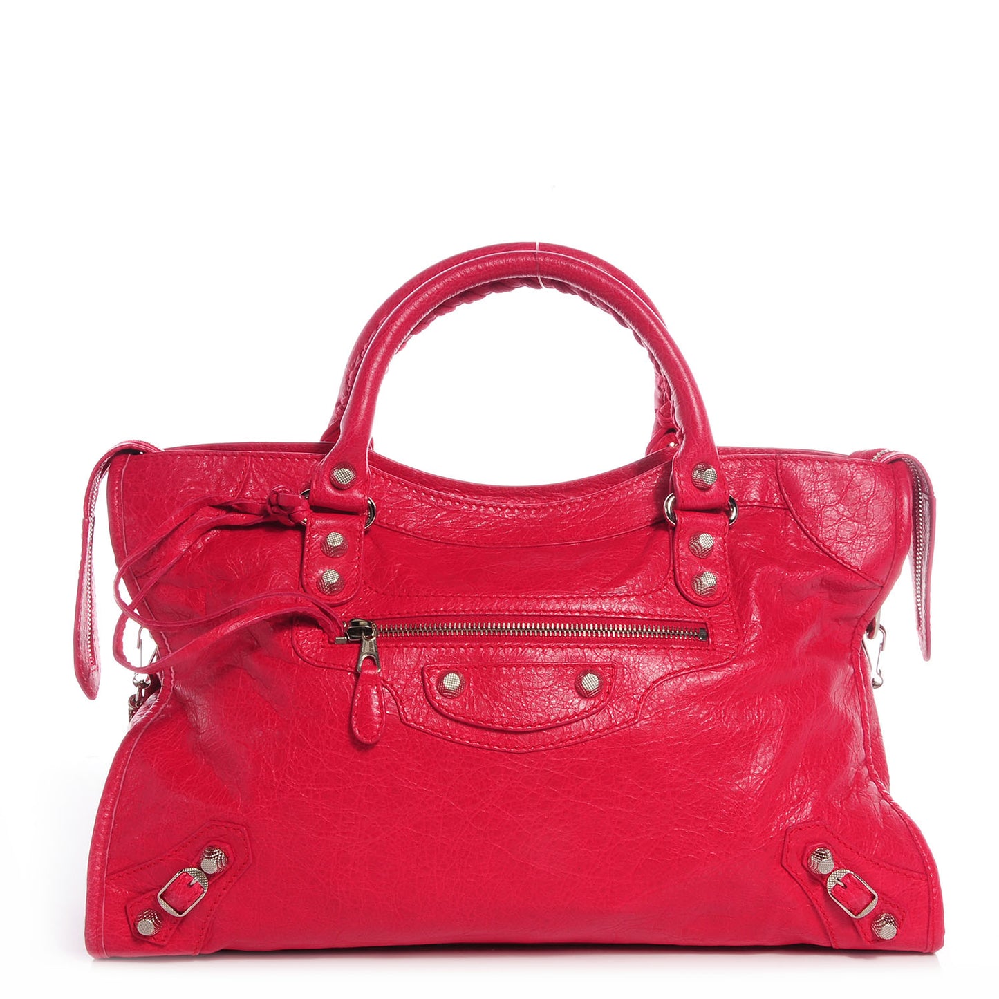 Agneau Giant 12 Silver Hardware City Rose Thulian