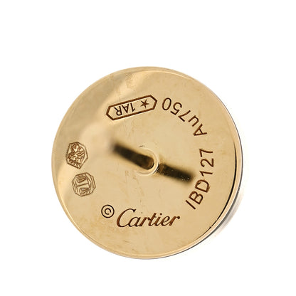Cartier 18K Yellow Gold LOVE Earrings 4 of 4