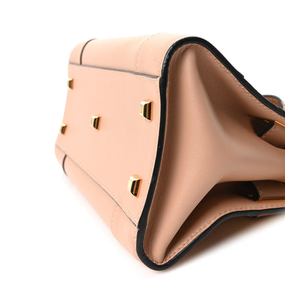 Valentino Garavani Calfskin Twist Lock My Rockstud Shoulder Bag Poudre 9 of 9