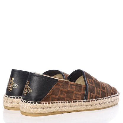 Gucci Suede Square G Mens Espadrilles 8 Sigaro 4 of 10
