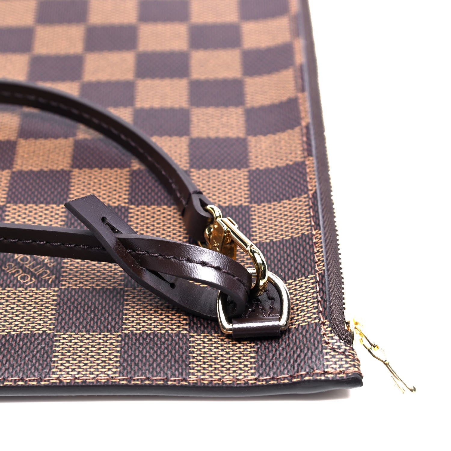 Louis Vuitton Damier Ebene Neverfull MM GM Pochette 5 of 5