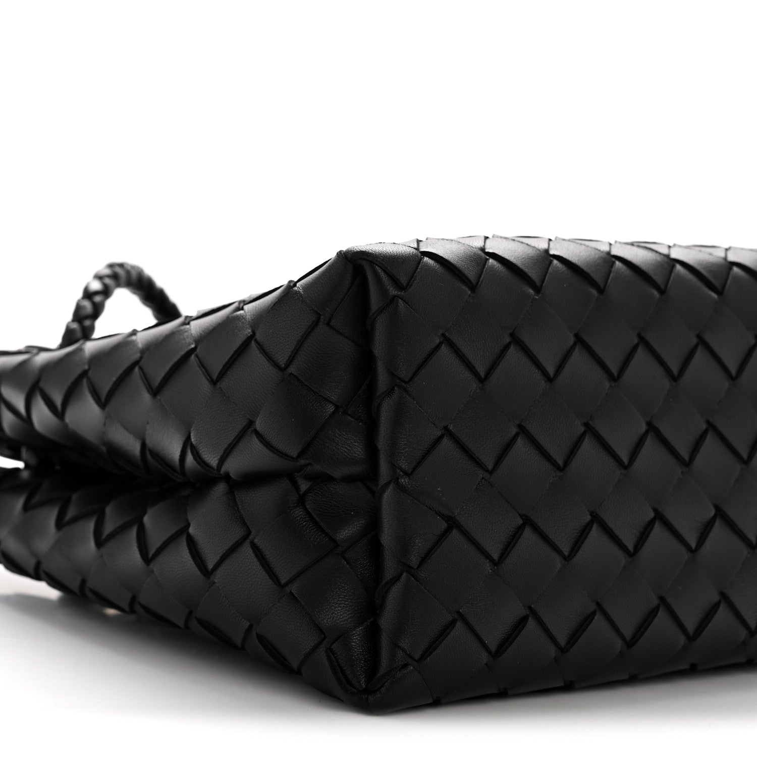 Bottega Veneta Nappa Intrecciato Small Andiamo Shoulder Bag Black 8 of 12