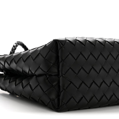 Bottega Veneta Nappa Intrecciato Small Andiamo Shoulder Bag Black 8 of 12