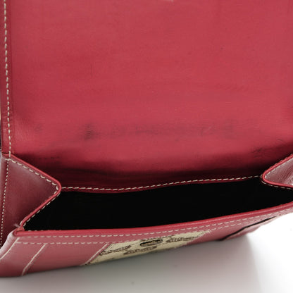 Gucci Calfskin Monogram Compact Wallet Pink 9 of 9