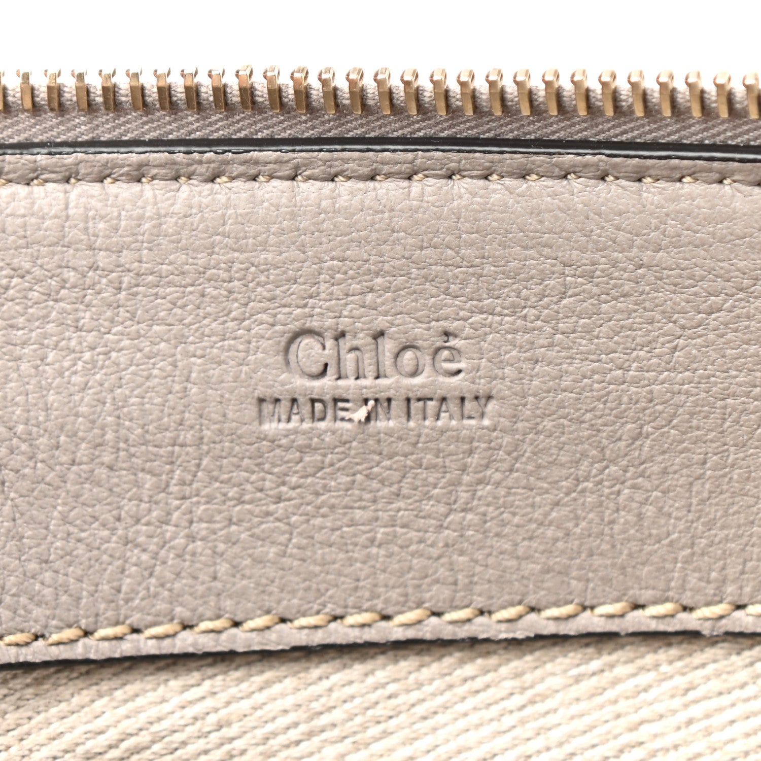 Chloe Buffalo Mini Edith Bag Cashmere Grey 6 of 10
