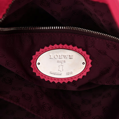 Loewe Calfskin Flamenco Shoulder Bag Magenta 6 of 12