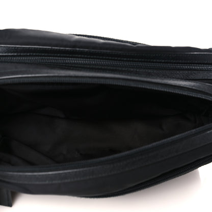 Prada Re-Nylon Saffiano Travel Pouch Black 6 of 9