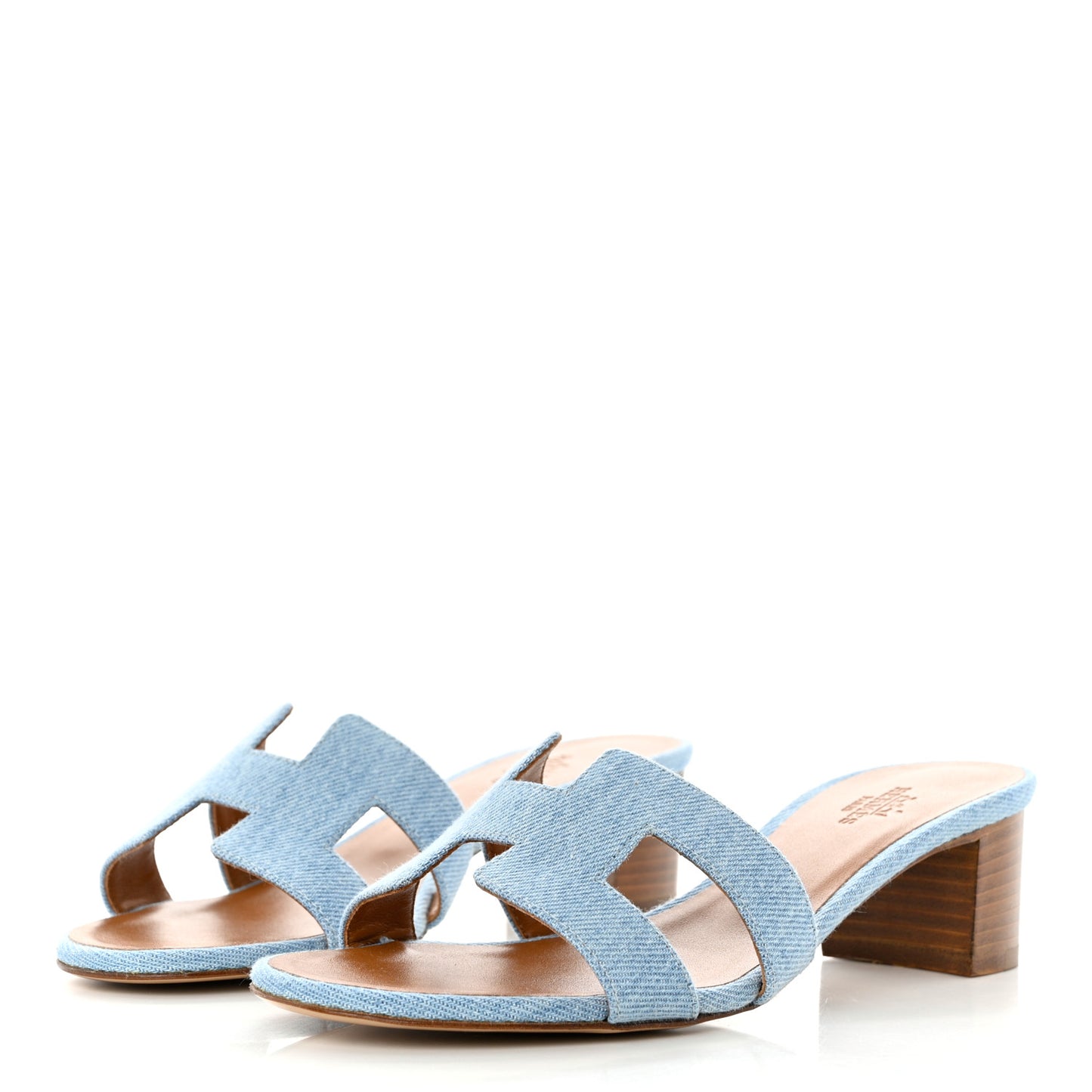 Denim Oasis Sandals 36 Bleu Clair