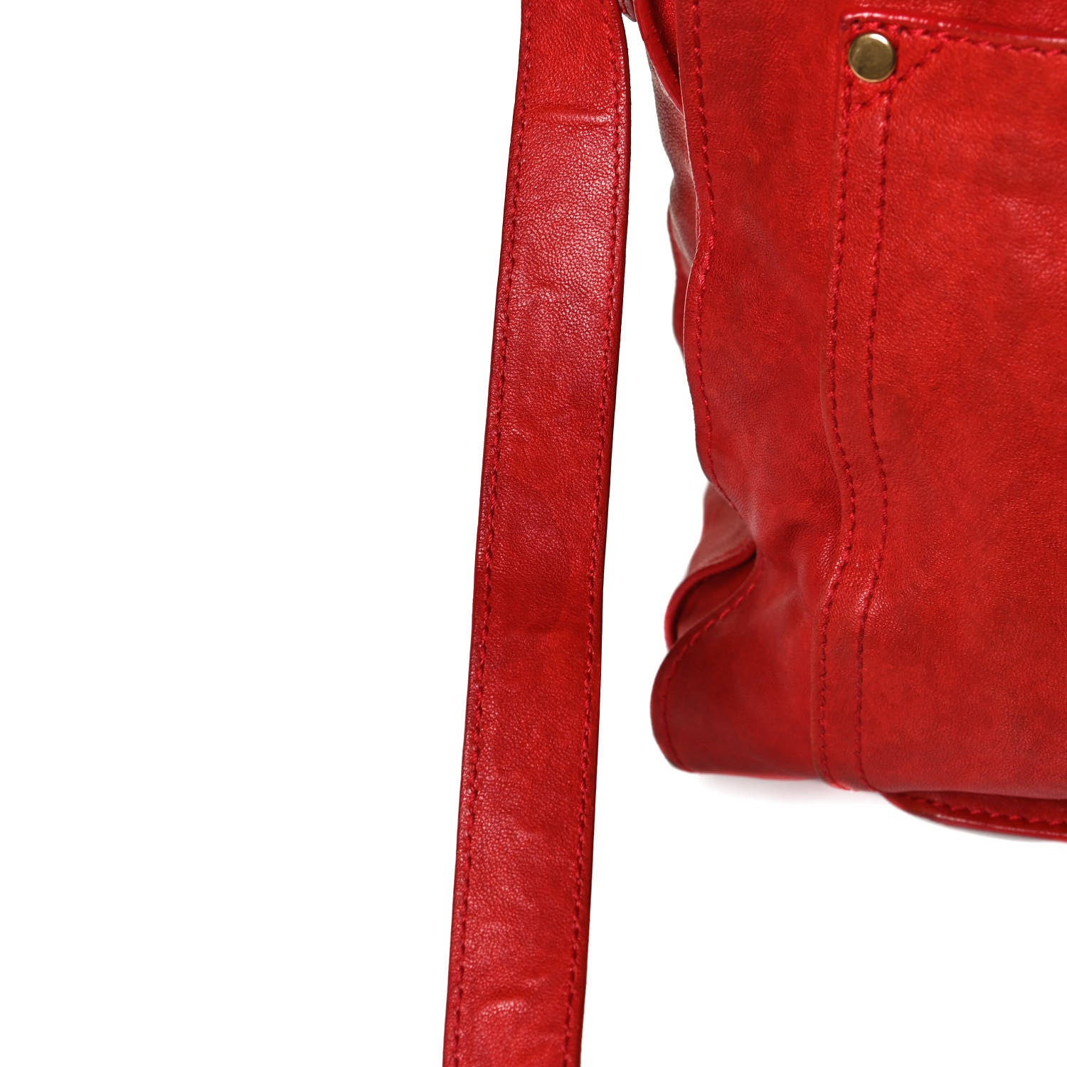 Proenza Schouler Lambskin PS1 Extra Large Satchel Lipstick Red 26 of 41
