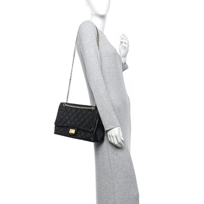 Chanel Aged Calfskin Quilted 2.55 Reissue 227 Flap Black 2 of 10
