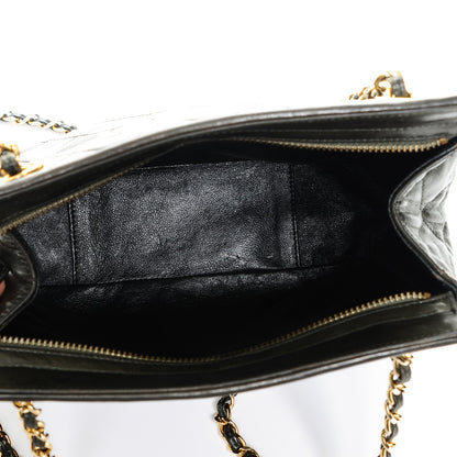 Chanel Lambskin Quilted Small Tassel Shoulder Bag Dark Green 5 of 8