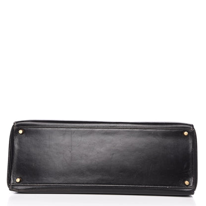 Hermes Box Kelly Retourne 40 Black 6 of 36