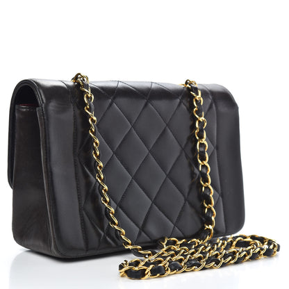 Chanel Lambskin Quilted Small Single Flap Black 3 of 14