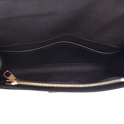 Louis Vuitton Patent Louise Clutch Black 5 of 6