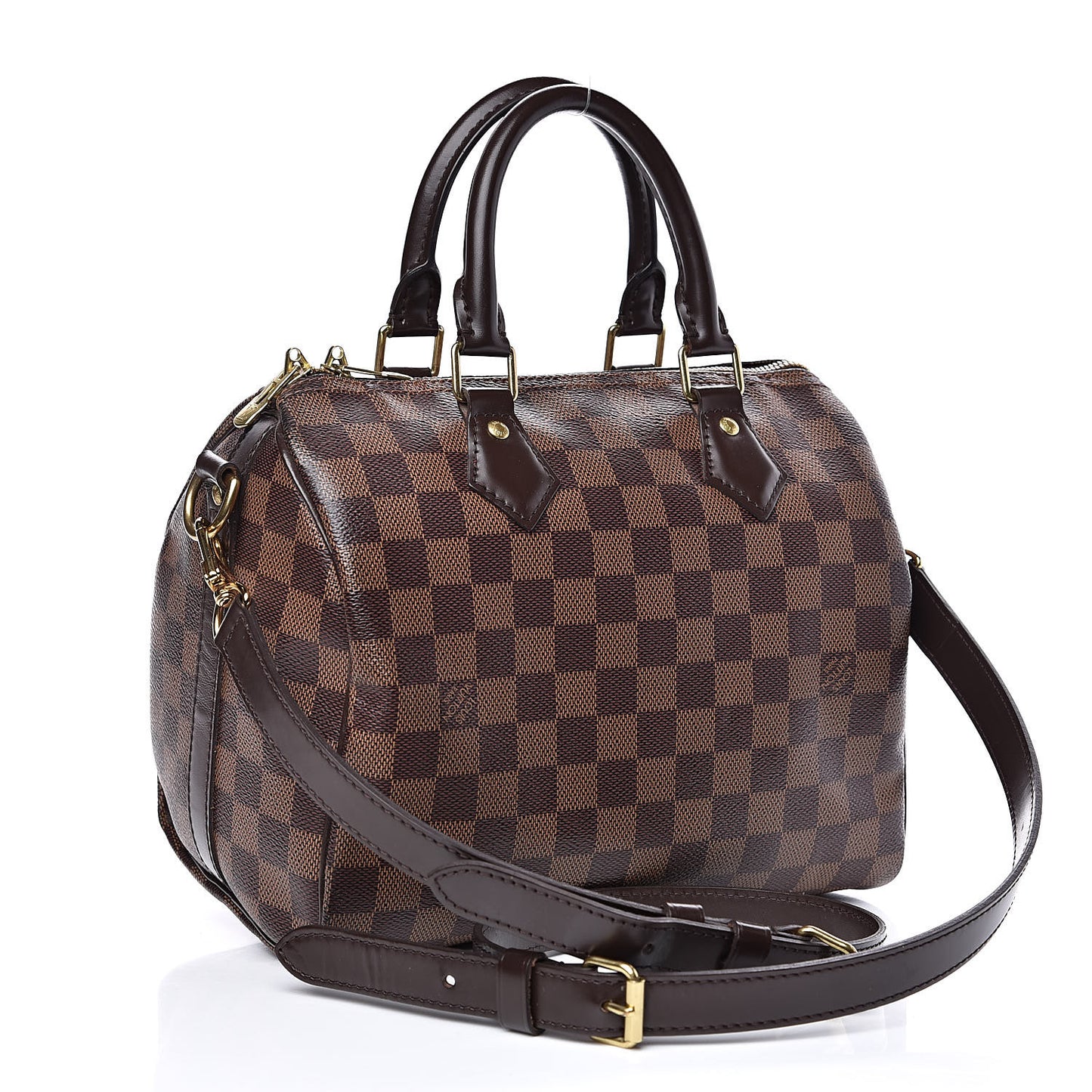 Damier Ebene Speedy Bandouliere 25