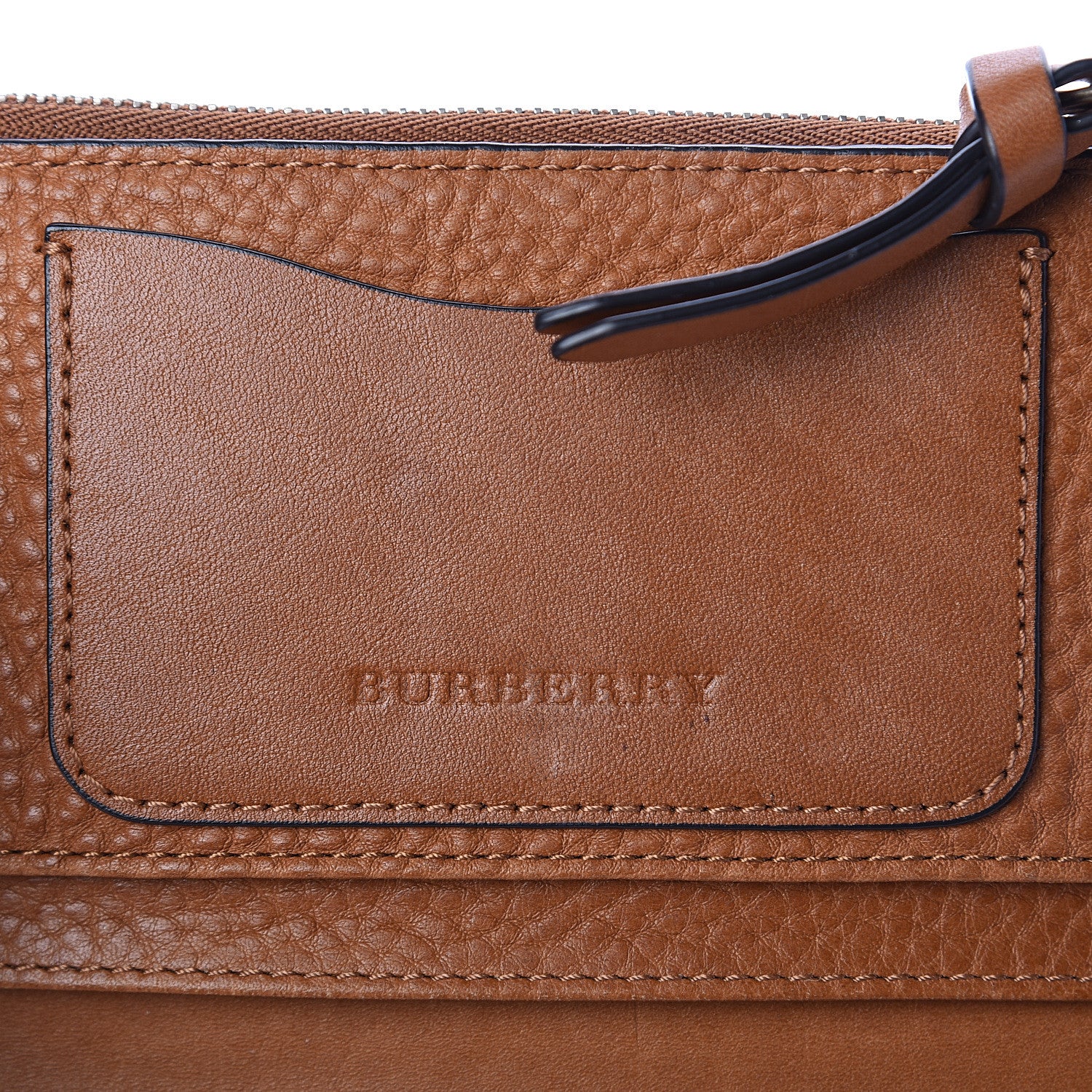 Burberry Brit Calfskin Lexi Wallet Saddle Brown 5 of 5