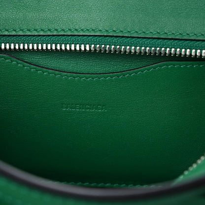 Balenciaga Smooth Calfskin Neo Classic Silver Hardware Mini City Grass Green 15 of 21