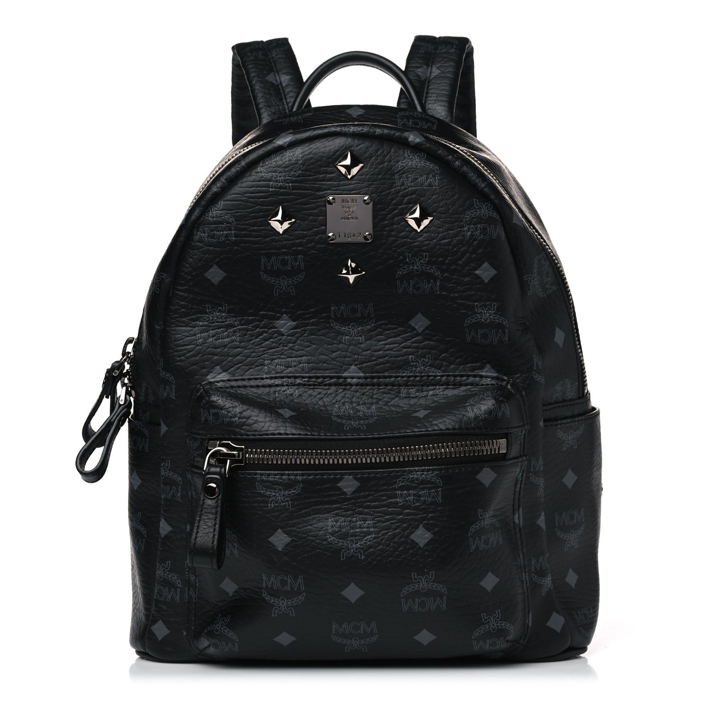 Visetos Studded Small Dual Stark Backpack Black