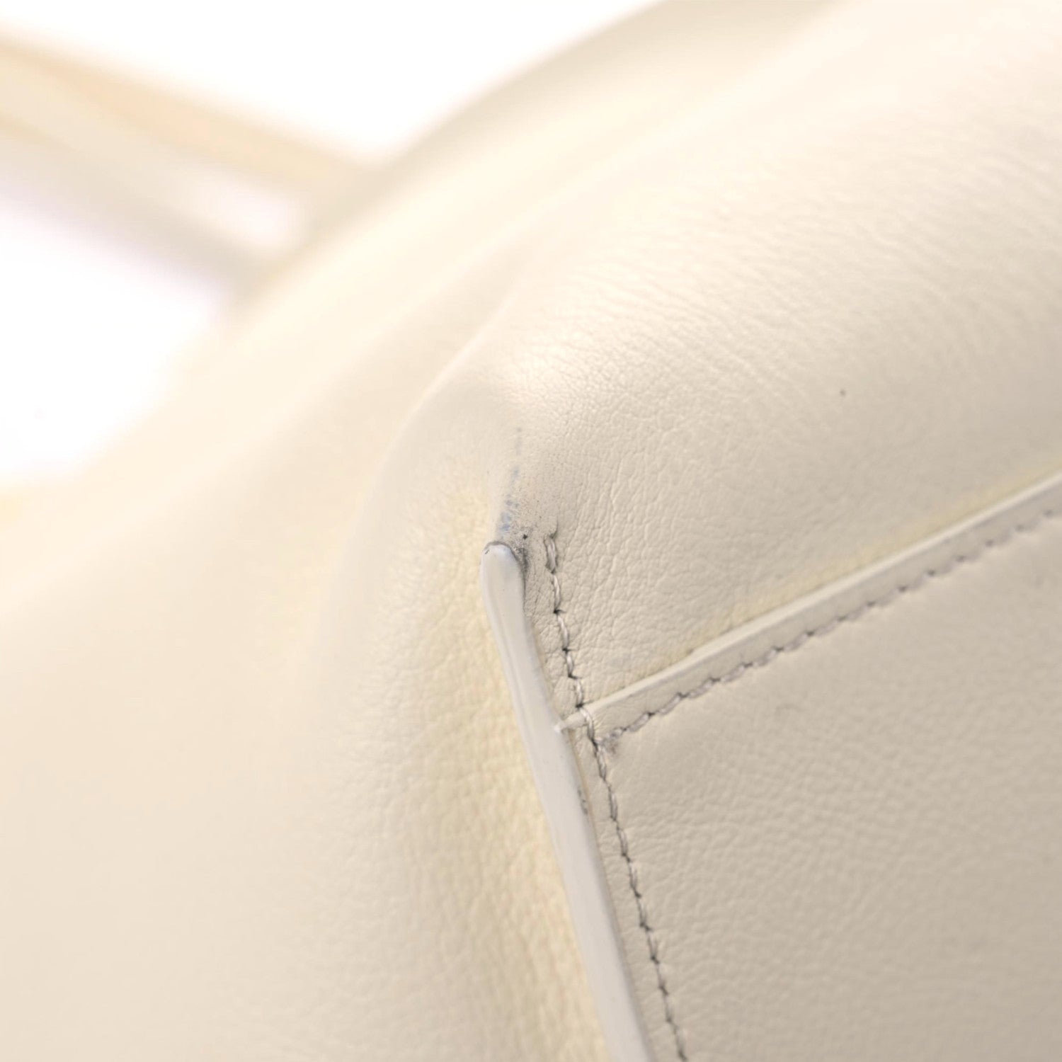 Chloe Smooth Calfskin Medium Vick Tote Off White 7 of 22