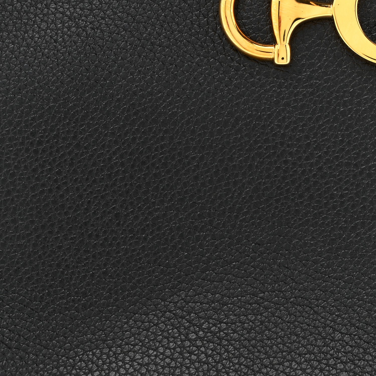 Gucci Grainy Calfskin Small Zumi Top Handle Bag Black 8 of 11