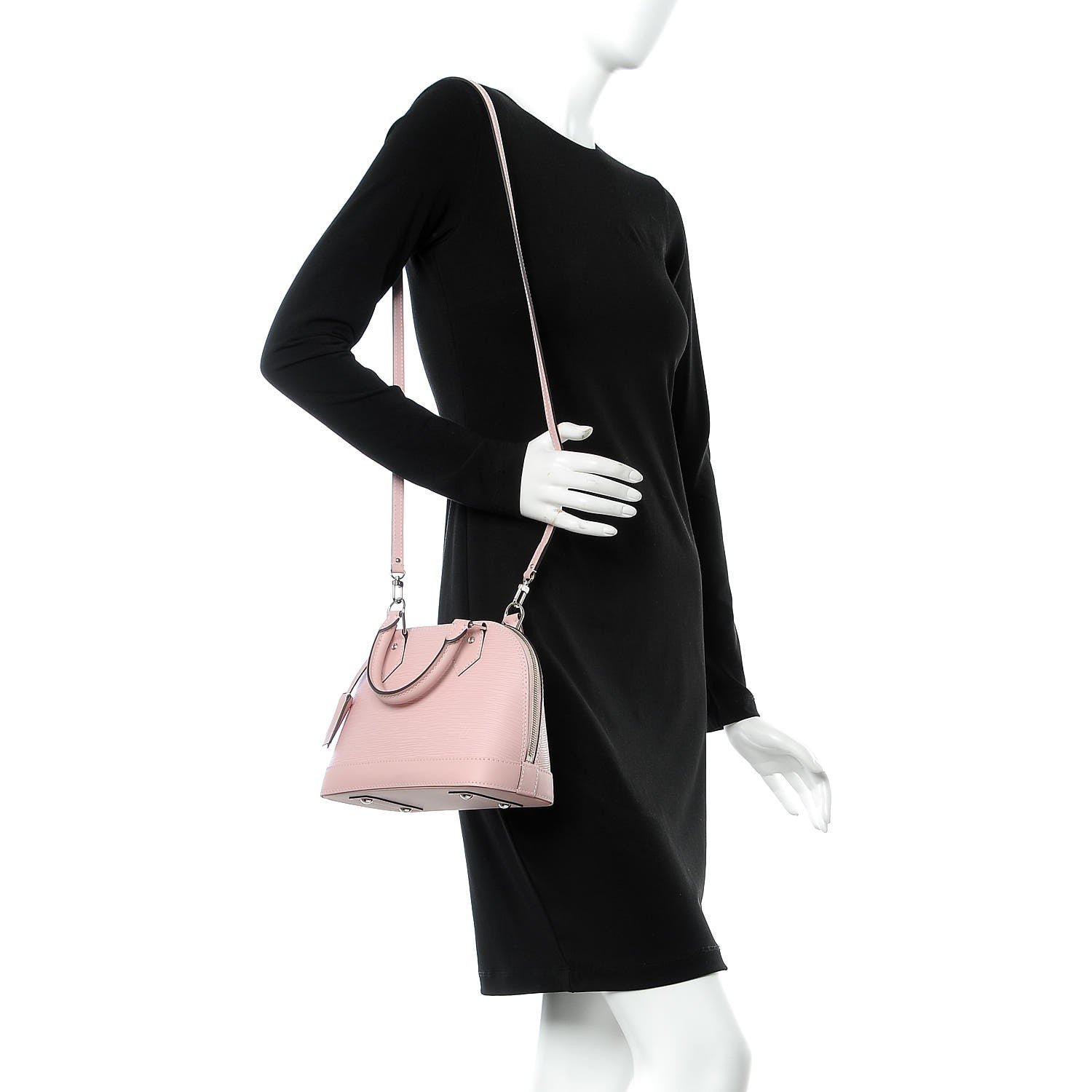 Louis Vuitton Epi Alma BB Rose Ballerine 3 of 7