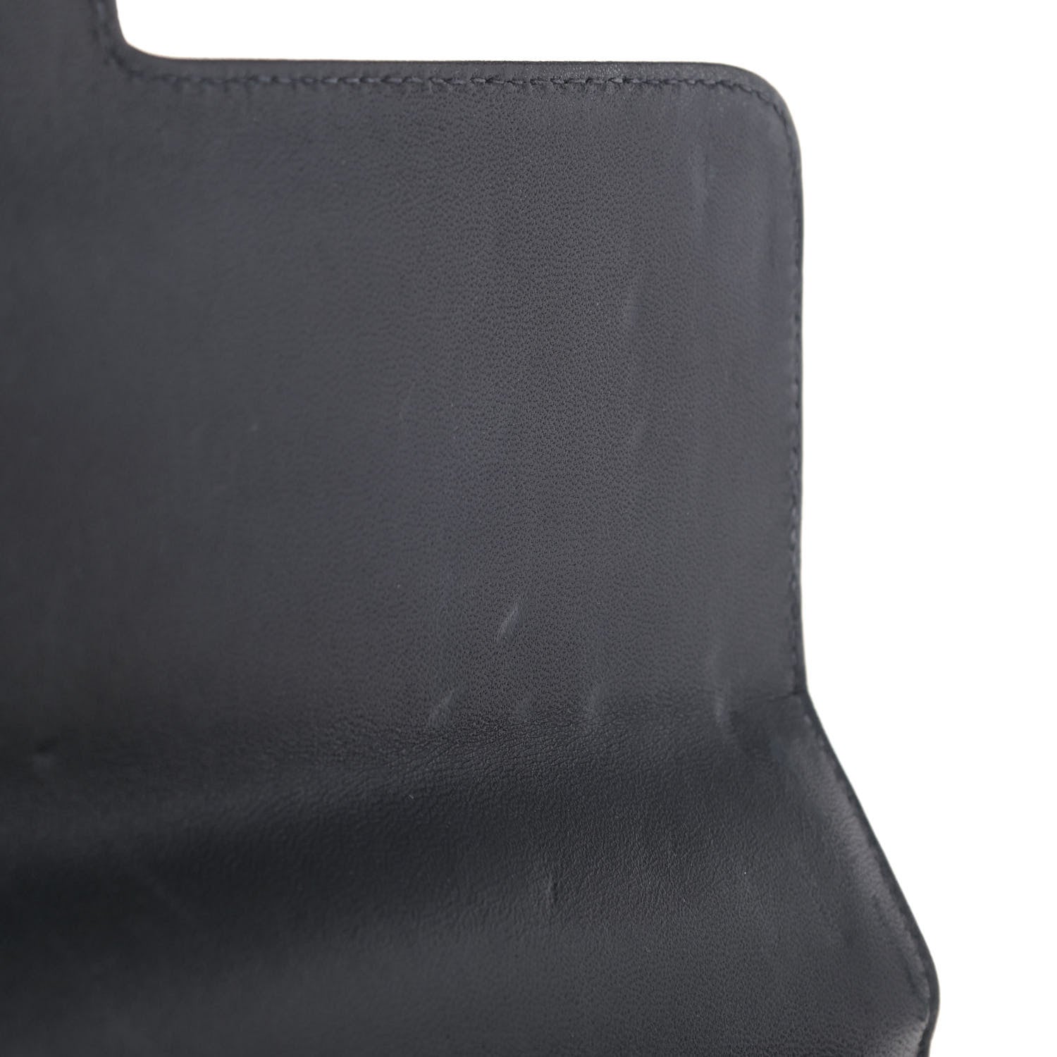 Chanel Calfskin Rattan Basket Flap Shoulder Bag Black 7 of 11