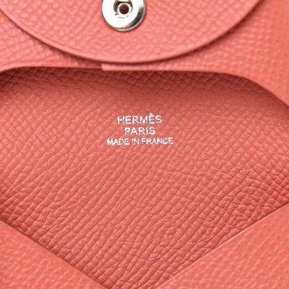 Hermes Epsom Bastia Coin Purse Flamingo 5 of 6