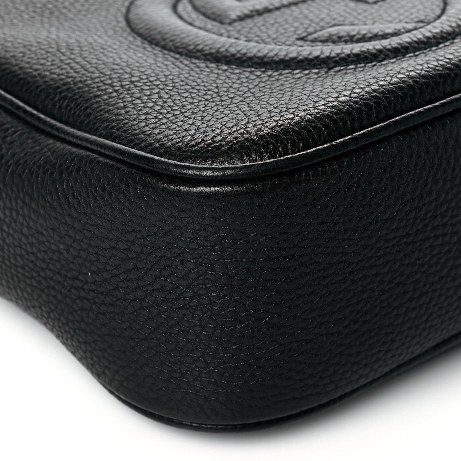 Gucci Pebbled Calfskin Small Soho Disco Bag Black 11 of 12