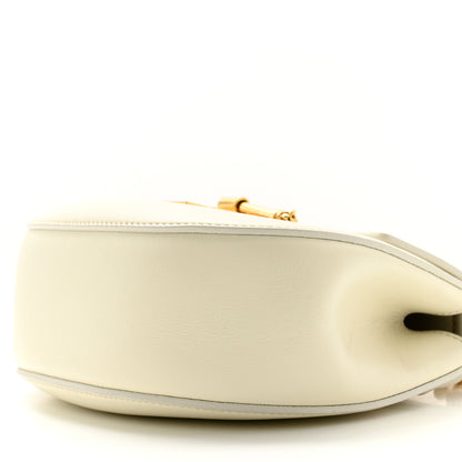Chloe Calfskin Mini Drew Shoulder Bag White 9 of 11