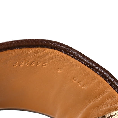 Gucci Canvas GG Monogram Mens Slide Sandals 9 Beige 6 of 9