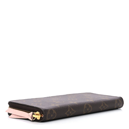 Louis Vuitton Monogram Clemence Wallet Rose Ballerine 4 of 11