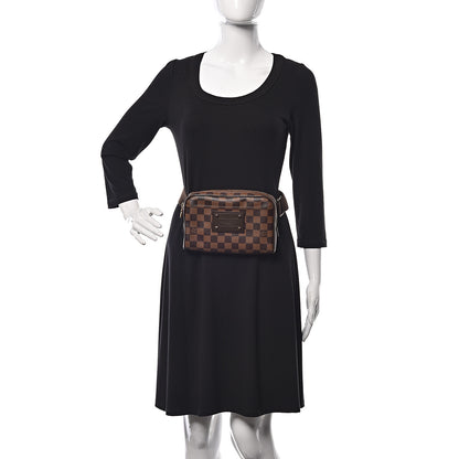 Louis Vuitton Damier Ebene Brooklyn Bum Bag 2 of 8