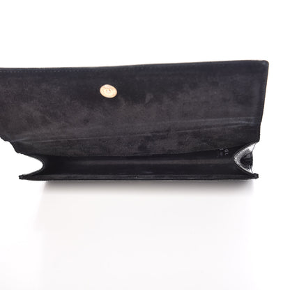 Gucci Patent Microguccissima Small Broadway Clutch Black 5 of 10