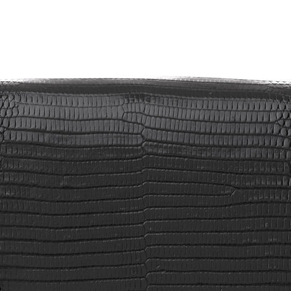 Celine Lizard Edwige Shoulder Bag Black 8 of 11