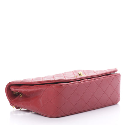 Chanel Lambskin Quilted Small Single Flap Red 4 of 20