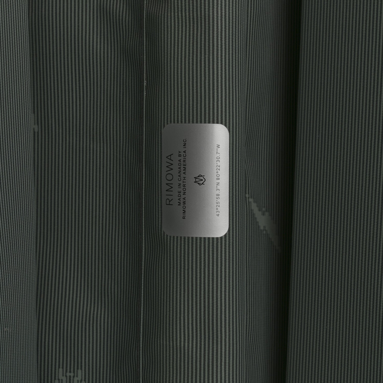 Rimowa X RTFKT Polycarbonate Printed Original Twist Cabin Silver Black 5 of 13