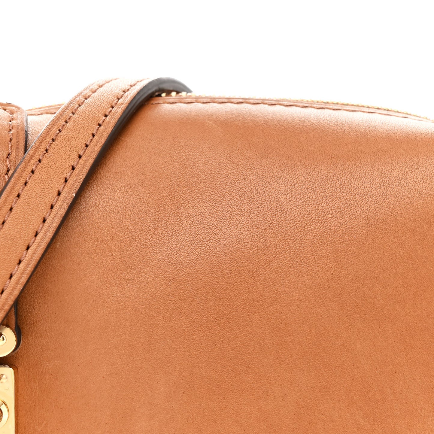 Calfskin Side Trunk PM Tan
