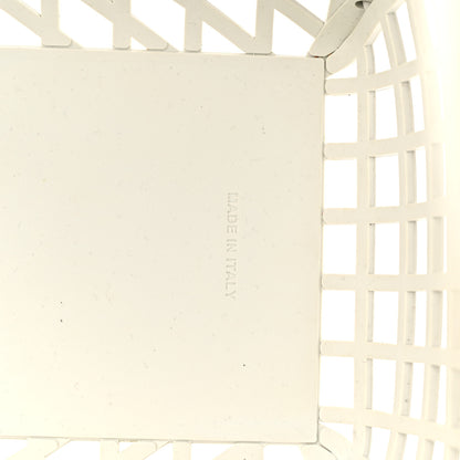 Fendi Recycled Plastic Vitello Liberty Matte Medium Fendi Basket White Ice 6 of 12