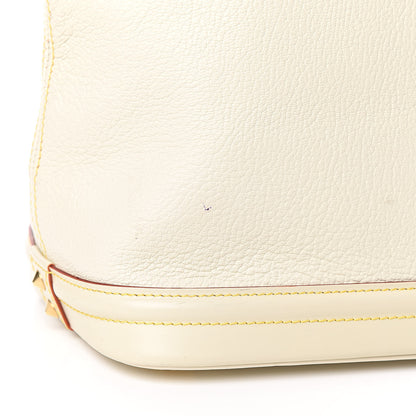 Louis Vuitton Suhali Lockit MM White 13 of 15