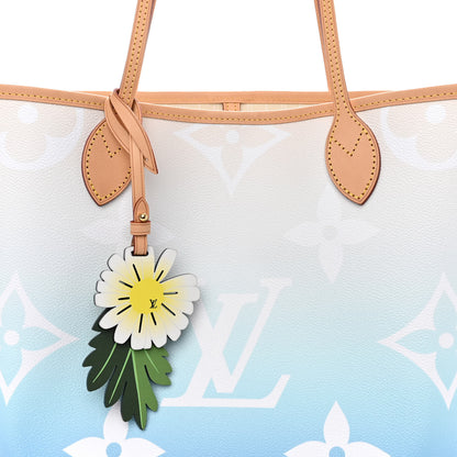 Louis Vuitton Monogram Giant By The Pool Neverfull MM Blue 8 of 11