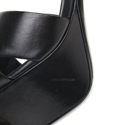 Saint Laurent Calfskin Farrah 80 Platform Sandals 38 Black 40.5 Black 9 of 9