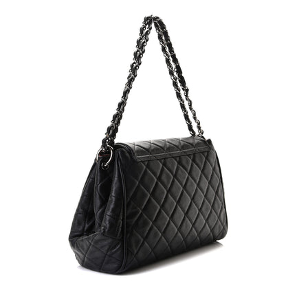 Chanel Caviar Quilted Timeless Accordion Flap Black 3 of 7