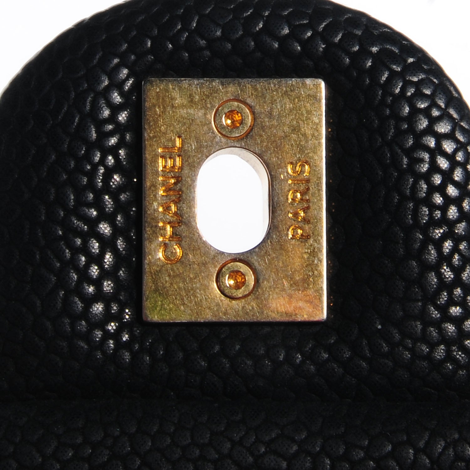 Chanel Iridescent Grained Calfskin Medium Globe Trotter Flap Black 10 of 10