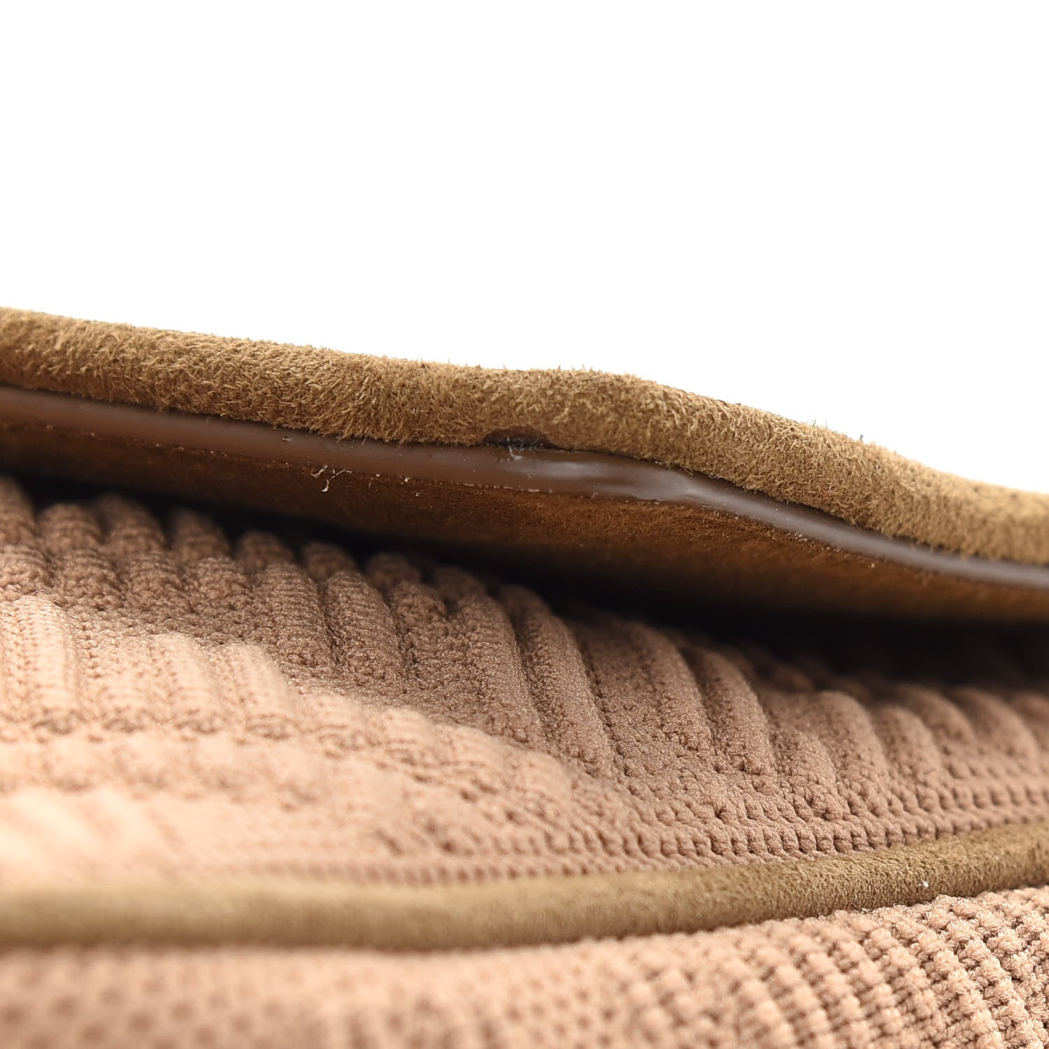 Fendi Technical Fabric FF Large Chain Baguette Sand 9 of 9