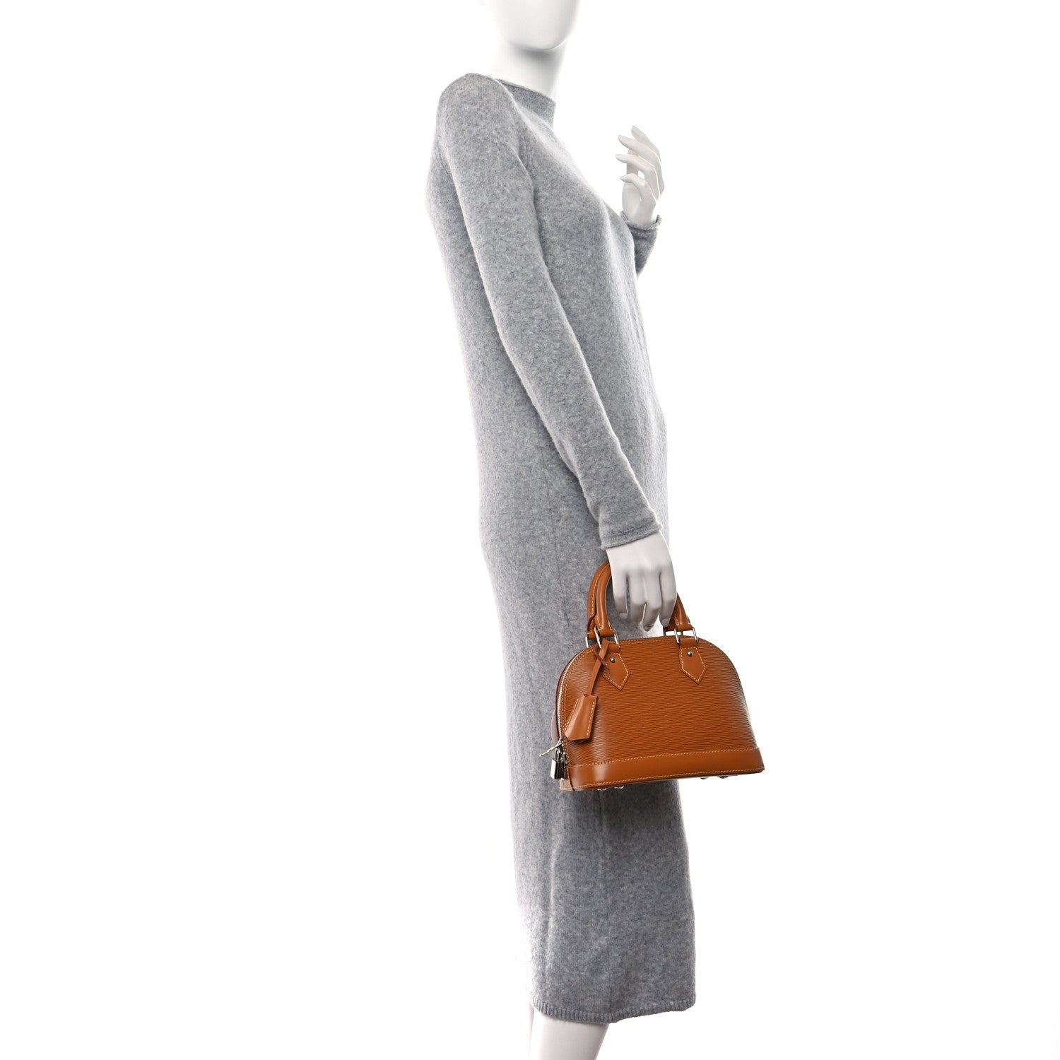 Louis Vuitton Epi Jacquard Alma BB Honey Gold 2 of 8