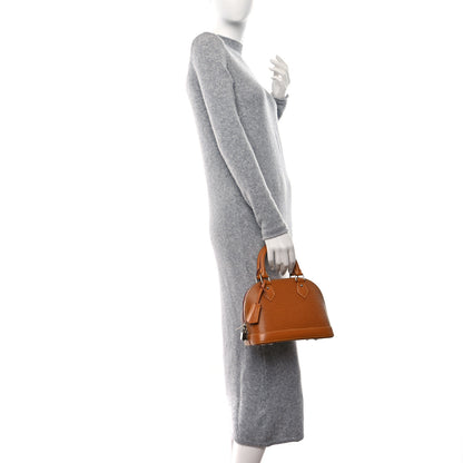 Louis Vuitton Epi Jacquard Alma BB Honey Gold 2 of 8